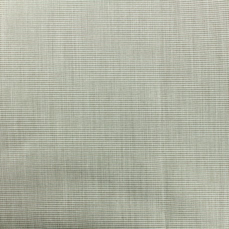 Tissu Oeko-Tex Toile plein air 320cm chiné - tabac x 10cm