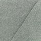 Tissu jersey matelassé losanges 10/20 - gris moyen x 10cm