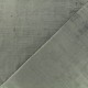 Tissu velours Milan - gris perlé x 10cm