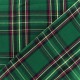 Tissu tartan écossais Sutherland - vert x 10cm