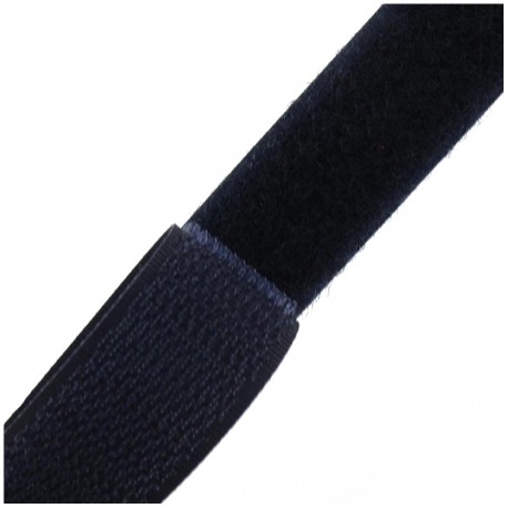 Ruban Auto-agrippant 20 mm - marine x 1m