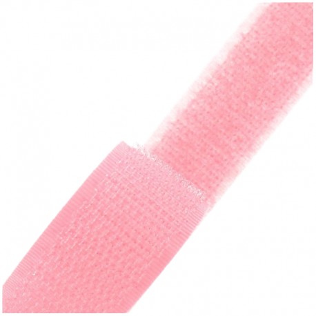 Ruban Auto-agrippant 20 mm - rose x 1m