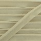 Passepoil tout textile beige