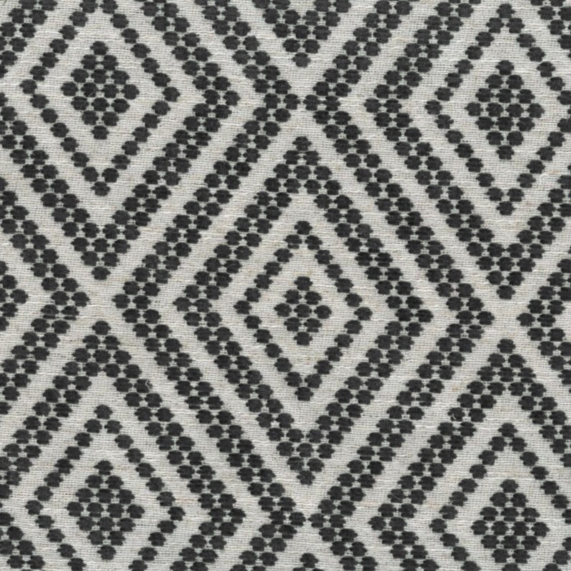 Tissu Jacquard velours Folklore gris Maison Thevenon MPM