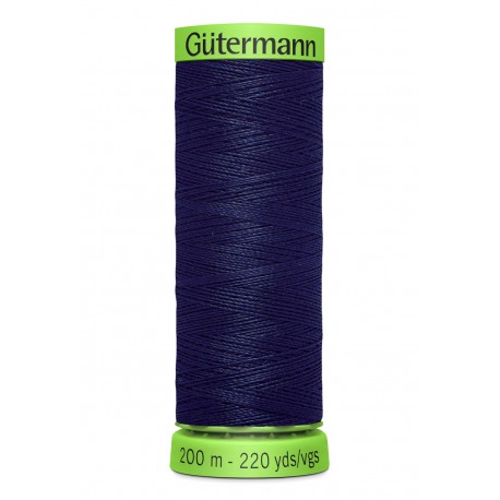 Bobine de Fil Extra Fin Gutermann 200m - Marine