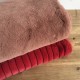 Tissu fourrure Ontario - Rose Terracotta x 10cm