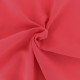 Tissu mousseline crêpe - Corail x 50cm