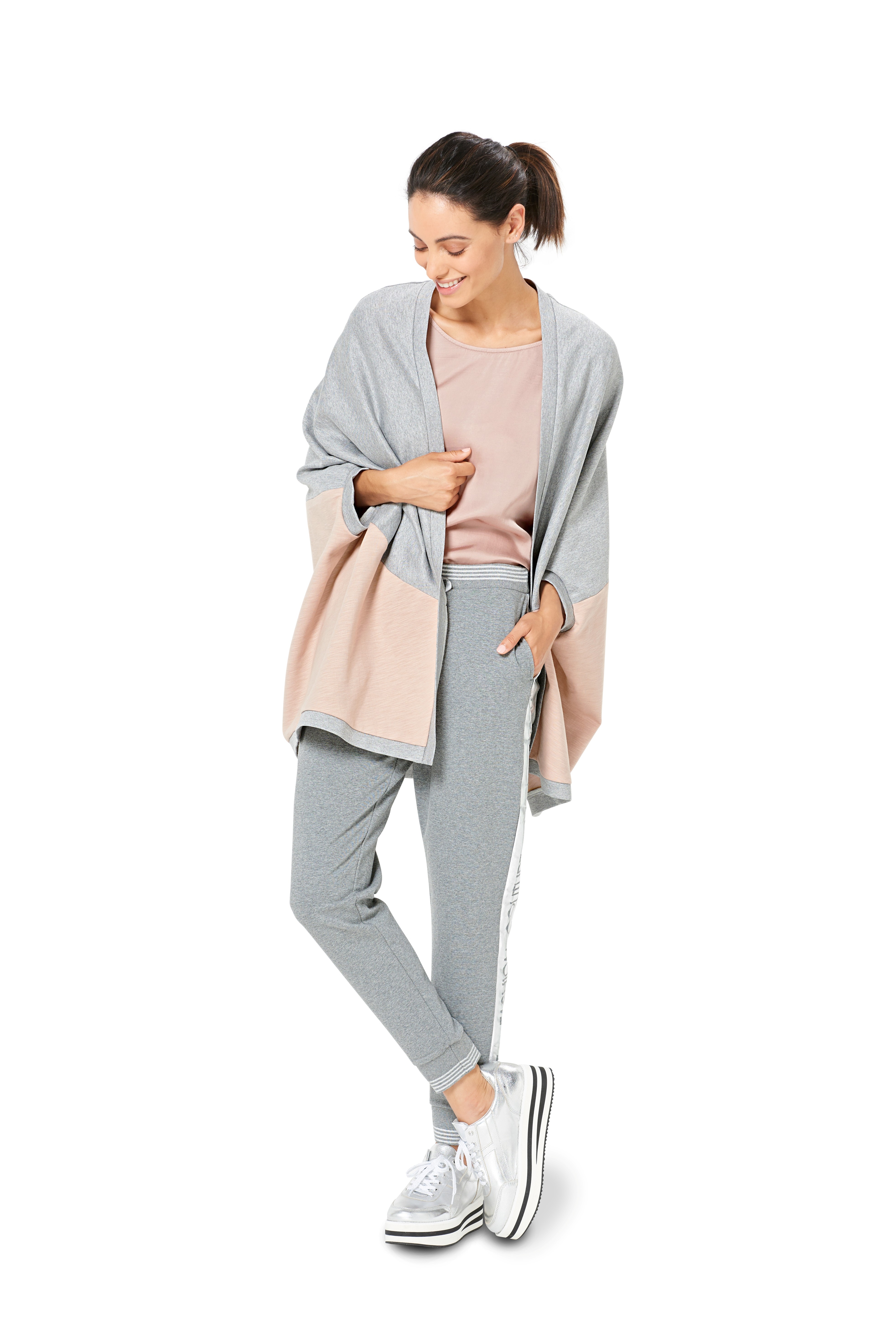 Veste Gilet Chauve Souris Femme Gilet Manteau Manches Chauve