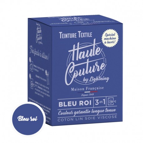 Teinture Textile Haute Couture - Bleu Roi