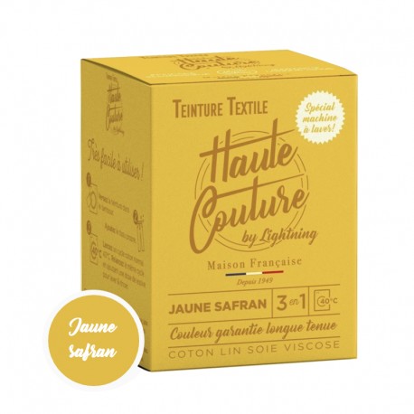 Teinture Textile Haute Couture - Jaune