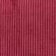 Tissu velours à grosses côtes Lisboa - rouge x10cm