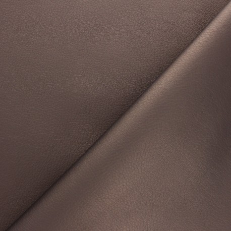 Tissu Simili cuir souple Louxor - Bronze x 10cm