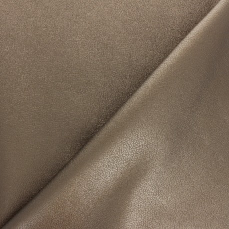 Tissu Simili cuir souple Louxor - Bronze x 10cm