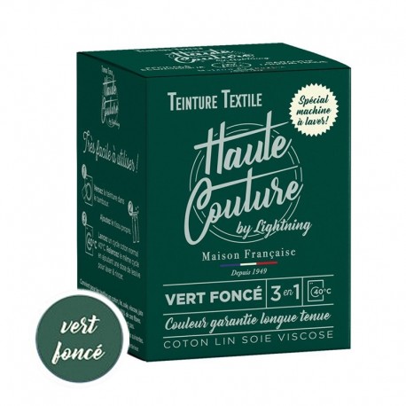 Teinture Textile Haute Couture - Vert foncé
