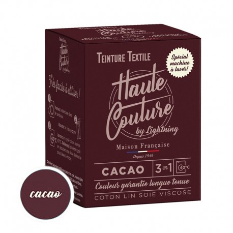 Teinture Textile Haute Couture - Cacao