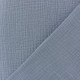 Tissu triple gaze de coton uni - bleu niagara x 10cm