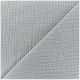 Tissu triple gaze de coton uni - gris x 10cm