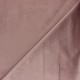 Tissu velours ras Bristol - Bois de rose x10cm