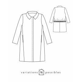 Patron Manteau Scämmit - Merci