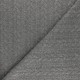 Tissu jersey Torsade - Gris chiné x10cm