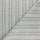 Tissu jersey Torsade - Gris clair chiné x 10cm