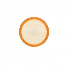 Bouton Polyester Martine 23 mm - Écru