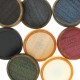 Bouton Polyester Martine 23 mm - Écru