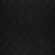 Tissu double gaze matelassé Réversible - noir x 10cm