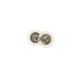 Bouton manchette Eleanore - argent