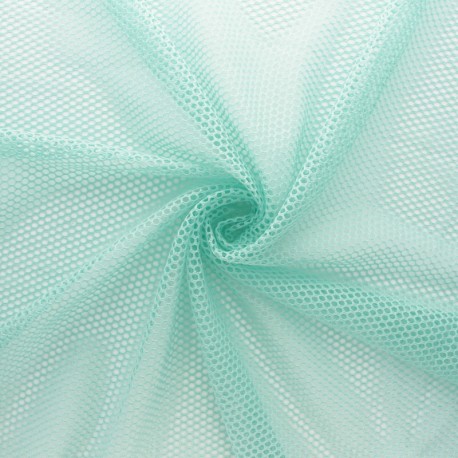 Tissu filet - lagon x 10cm