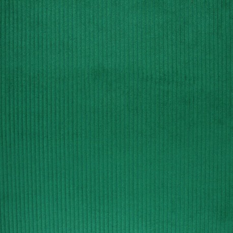 Tissu velours grosses côtes - Carotte x 10cm
