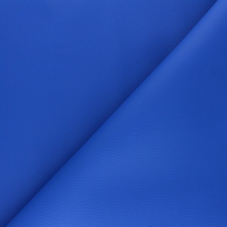 Simili cuir Karia - bleu saphir x 10cm