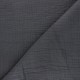 Tissu triple gaze de coton uni MPM - gris orage x 10cm