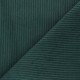 Tissu velours à grosses côtes Lisboa - vert foncé x10cm