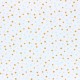 Tissu Flanelle Cloud 9 Northerly - Colorful Dots - bleu x 10cm