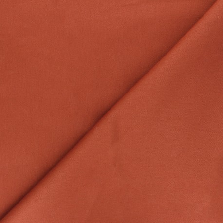 Tissu Gabardine élasthanne mat Vibrance - rouille x 10cm