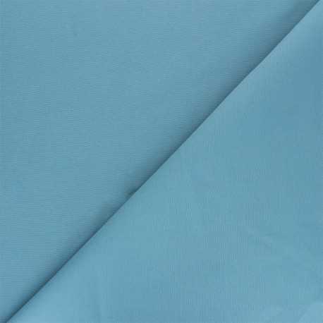 Tissu Gabardine élasthanne mat Vibrance - bleu ciel x 10cm