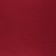 Tissu toile de coton natté réversible - rouge carmin x 10cm