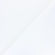 Tissu percale coton uni Care - blanc cassé x 10cm