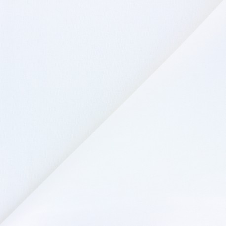 Tissu cretonne toile à patron - blanc x 10cm