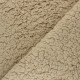 Fourrure mouton - sable x 10cm