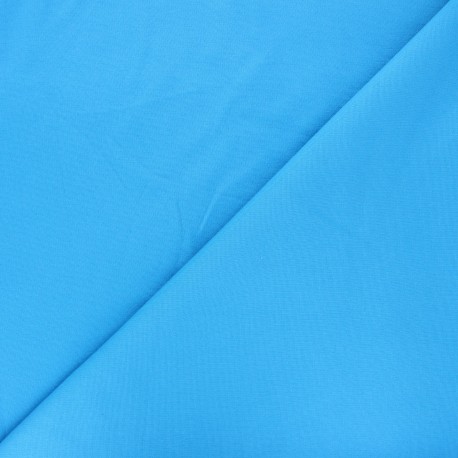 Tissu jersey milano uni - bleu x 10cm