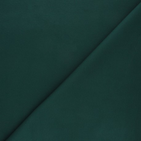 Tissu jersey milano uni - vert sapin x 10cm