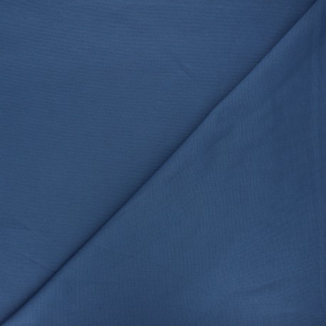 Tissu jersey milano uni - bleu houle x 10cm