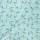 Tissu coton cretonne Srumi - céladon x 10cm