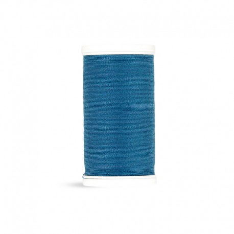 Fil à coudre Laser polyester - bleu canard - 100m