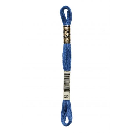 Fil mouliné à broder DMC - 8m - 825