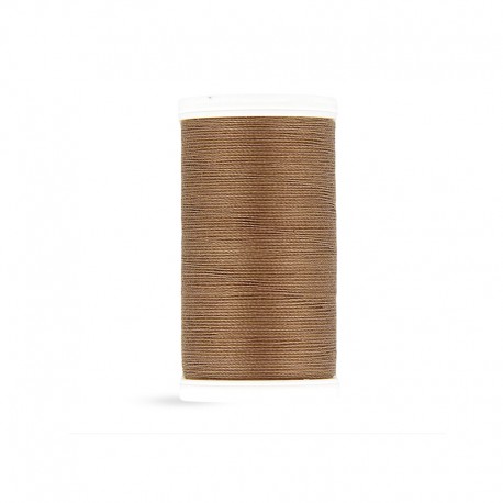 Fil à coudre Laser coton - marron glacé - 100m