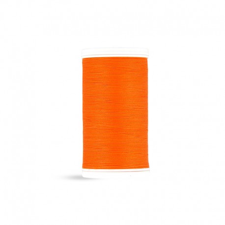 Fil à coudre Laser coton - tangerine - 100m