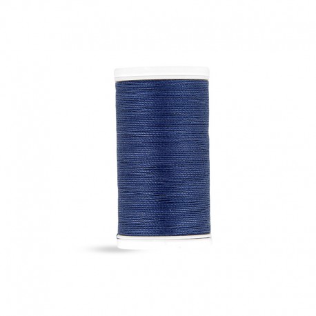 Fil à coudre Laser coton - bleu marine - 100m